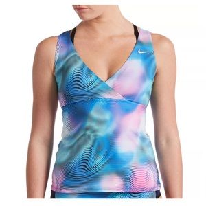 Nike shift Layered Cross-Back Tankini